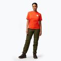 Női póló Fjällräven Walk With Nature flame orange 3