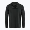 Férfi túrafelső Fjällräven 1960 Abisko Sun Hoodie black 2