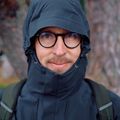 Férfi esőkabát Fjällräven HC Hydratic Padded Trail dark navy 17
