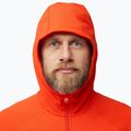 Férfi trekking dzseki Fjällräven Expedition Fleece Hoodie láng narancssárga 6