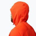 Férfi trekking dzseki Fjällräven Expedition Fleece Hoodie láng narancssárga 7