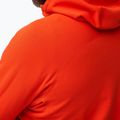 Férfi trekking dzseki Fjällräven Expedition Fleece Hoodie láng narancssárga 9