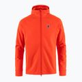 Férfi trekking dzseki Fjällräven Expedition Fleece Hoodie láng narancssárga 11