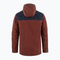Férfi szélálló dzseki Fjällräven Greenland Winter maroon/dark navy 2