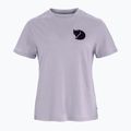 Női póló Fjällräven Fox Boxy Logo lavender mist