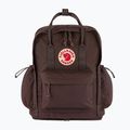 Városi hátizsák Fjällräven Kånken Outlong 18 l black oak