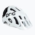 Kerékpáros sisak POC Tectal Race SPIN hydrogen white/uranium black