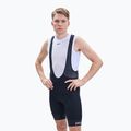Férfi kerékpáros rövidnadrág POC Pure VPDs Bib Shorts uranium black/uranium black