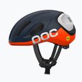 Kerékpáros sisak POC Amidal apatite navy matt/orange matt/hydrogen white matt 4