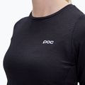 Női kerékpáros hosszú ujjú póló POC Layer Mid Jersey uranium black 4