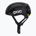 Kerékpáros sisak POC Omne Air MIPS uranium black matt/hydrogen white w. logo 3