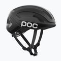 Kerékpáros sisak POC Omne Air MIPS uranium black matt/hydrogen white w. logo