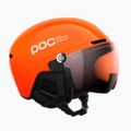 Gyerek sísisak POC POCito Obex Visor S2 Jr fluo orange/clarity pocito/partly sunny/lt orange