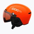 Gyerek sísisak POC POCito Obex Visor S2 Jr fluo orange/clarity pocito/partly sunny/lt orange 2