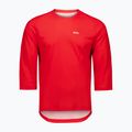 Férfi kerékpáros mez POC Motion Air Jersey 3/4 prismane red 3