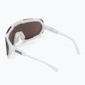 Napszemüveg POC Devour Mid hydrogen white/clarity road/sunny silver 3