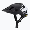 Kerékpáros sisak POC Cularis uranium black matt/hydrogen white w. logo 3