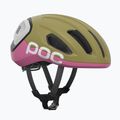 Kerékpáros sisak POC Amidal olivine green matt/thulite pink matt