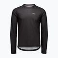 Férfi kerékpározás hosszú ujjú POC Motion Air Jersey uránium fekete