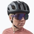Kerékpáros szemüveg POC Elicit purple quartz translucent/clarity road silver 7