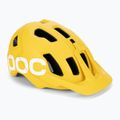 Kerékpáros sisak POC Axion Race MIPS aventurine yellow matt