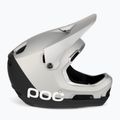 Kerékpáros sisak POC Coron Air MIPS argentite silver/uranium black matt 3