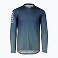 Férfi kerékpáros hosszú ujjú POC Essential MTB Lite gradient turmaline navy 4