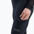 Férfi kerékpáros nadrág POC Thermal Cargo Tights uranium black 3