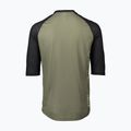Férfi kerékpáros mez POC MTB Pure 3/4 epidote green/uranium black 2