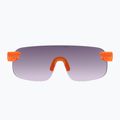 Kerékpáros szemüveg POC Elicit fluorescent orange translucent/clarity road gold 3