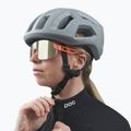 Kerékpáros szemüveg POC Elicit fluorescent orange translucent/clarity road gold 6