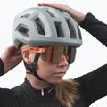 Kerékpáros szemüveg POC Elicit fluorescent orange translucent/clarity road gold 7