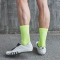 POC Fluo Sock Mid fluoreszkáló sárga/zöld kerékpáros zokni 8
