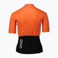 Női kerékpáros mez POC Essential Road zink orange 7