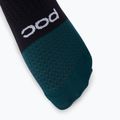 Kerékpáros zokni POC Flair Mid uranium black/dioptase blue 3
