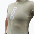 Női kerékpáros mez POC Essential Road Logo prehnite green/epidote green 3