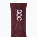 Kerékpáros zokni POC Seize Short garnet red 5