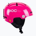 Gyermek síbukósisakok POC POCito Fornix MIPS fluorescent pink 4