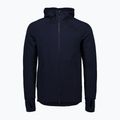 Férfi trekking pulóver POC Merino Zip Hood turmaline navy