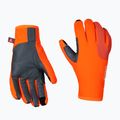 Kerékpáros kesztyű POC Thermal zink orange