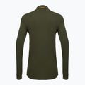 Férfi thermo pulóver Pinewood Abisko Merino Base Layer Half Zip d.mossgreen 2
