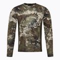 Férfi hosszú ujjú túrafelső Pinewood Furudal Camou InsectSafe strata/moss green