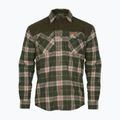 Férfi ing Pinewood Douglas d.green/red