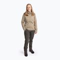 Női trekking pulóver Pinewood Finnveden Hoodie közép khaki színben 2