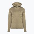 Női trekking pulóver Pinewood Finnveden Hoodie közép khaki színben 8