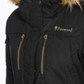 Női bélelt kabát Pinewood Finnveden Winter Parka fekete 8