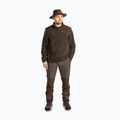 Férfi pulóver Pinewood Småland Hunters Half Zip h.brown 2