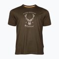 Pinewood Red Deer green férfi póló 4