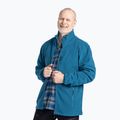 Férfi trekking pulóver Pinewood Finnveden Fleece d.azur blue