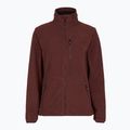 Női trekking pulóver Pinewood Finnveden Fleece earth plum